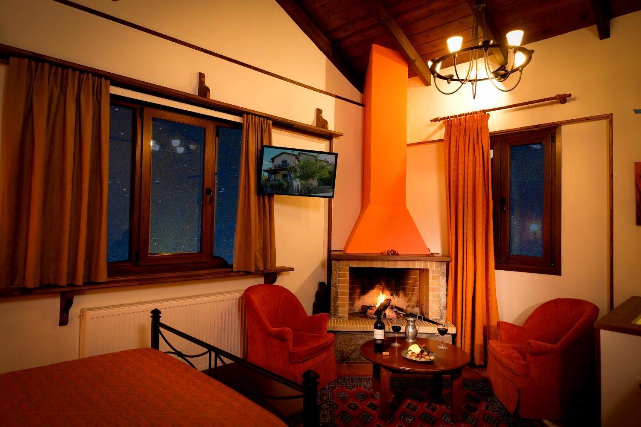 Dryas Guesthouse Полідроссос Екстер'єр фото