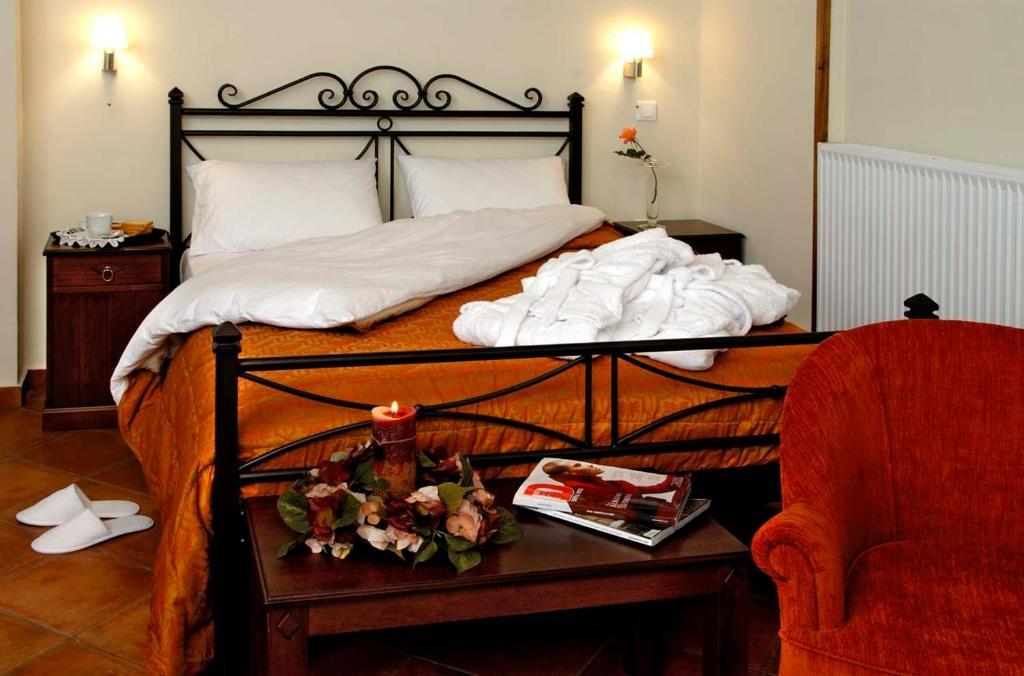 Dryas Guesthouse Полідроссос Номер фото